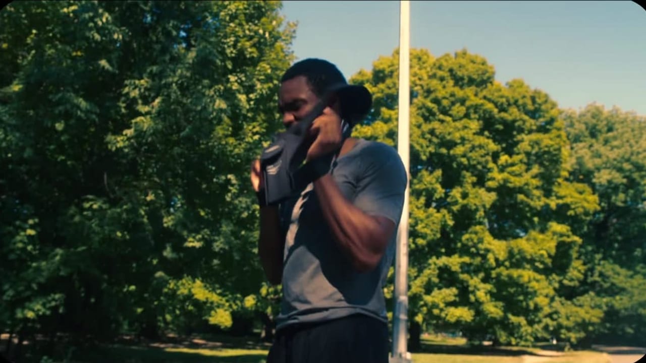Flowers in a city park, from the short film One More Film
