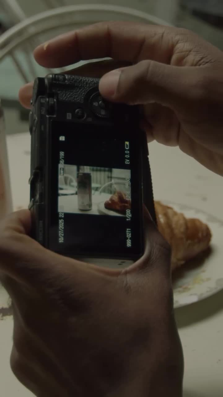 The can, shot vertically for social